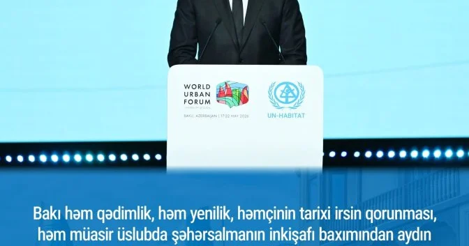 Bakı qlobal siyasi platformadır