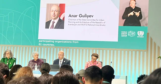 Anar Quliyev: “WUF13 beynəlxalq ictimaiyyətin Azərbaycana etimadının göstəricisidir”