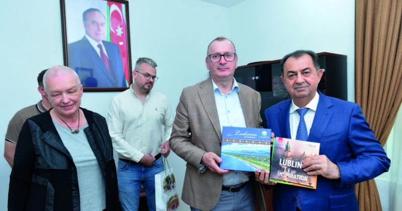 Polşalı qonaqlar Lənkəranda