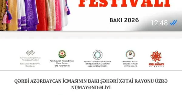 Bakıda ənənəvi III Kəlağayı Festivalı keçiriləcək