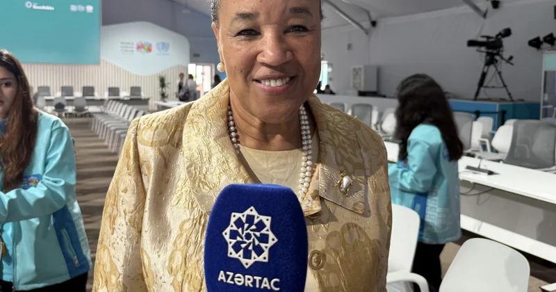 Patrisiya Skotland: Azərbaycan urbanizasiya ilə bağlı mühüm məsələlərin müzakirəsi üçün dünyanı bir araya gətirib