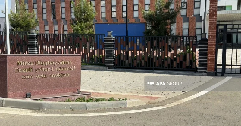 Füzuli şəhərində şagird sayının artması bölgədə həyatın tədricən bərpa olunduğunu göstərir FOTO