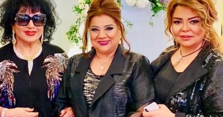 Xalq artistləri 7 il əvvəl Foto