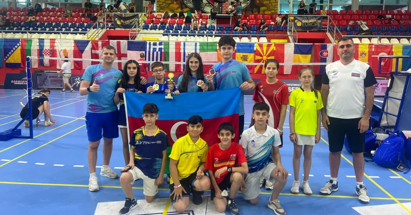 Azərbaycan badmintonçuları Serbiyada qızıl və bürünc medal qazanıblar