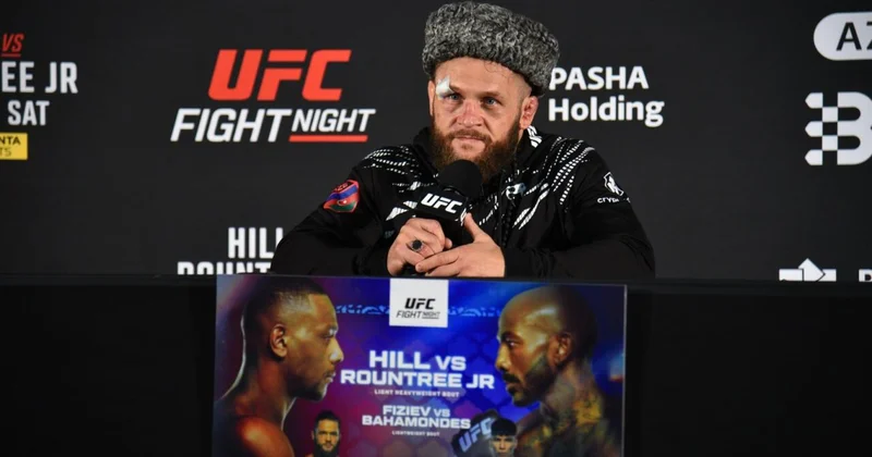Рафаэль Физиев рассказал о своем перфомансе на UFC Fight Night в Баку ФОТО