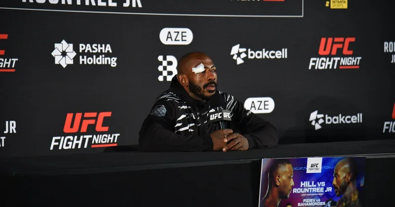 Победитель UFC Fight Night Халил Раунтри Джуниор о Баку и композиции Ты кто такой? Давай, до свидания! (ФОТО)