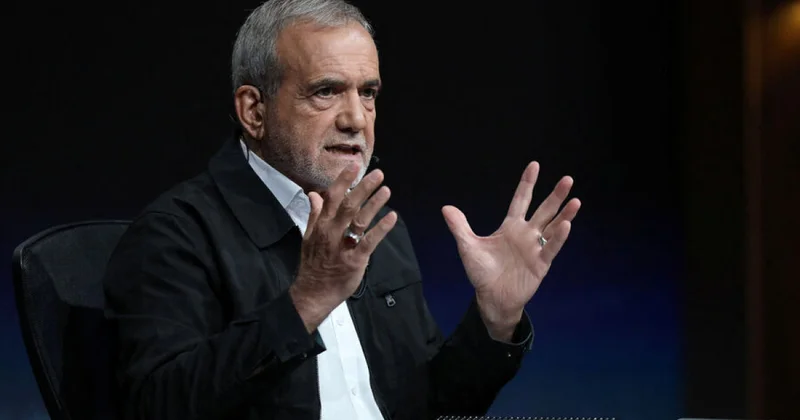 Pezeşkian ABŞ ın zərbələrindən sonra ilk dəfə bəyanat verib