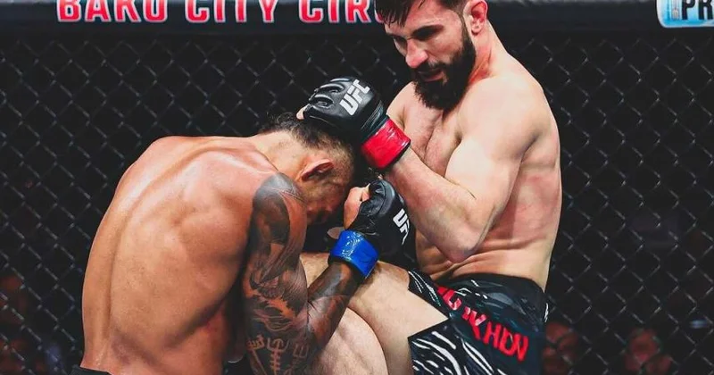 Назим Садыхов обогатился на $100 000 на бакинскому турнире UFC