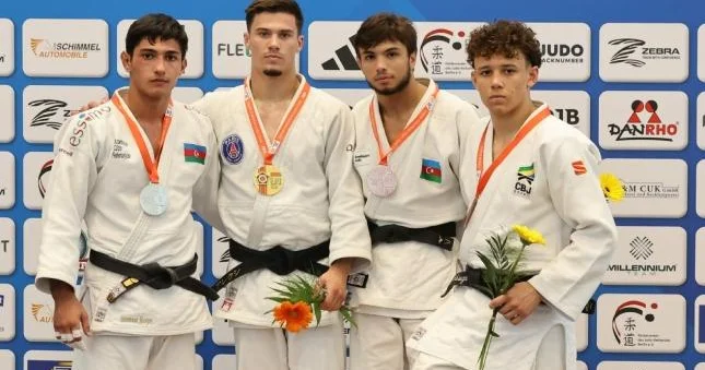 Cüdoçularımız 5 medalla başladı