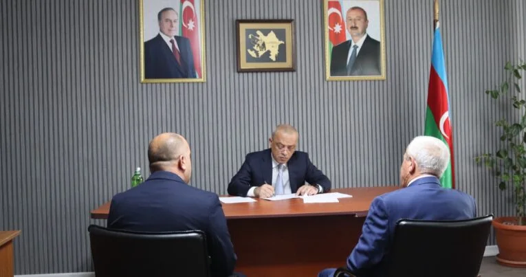 Azərbaycan Dövlət Su Ehtiyatları Agentliyinin sədri Zaqatala rayonunda vətəndaşlarla görüşüb