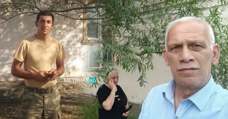 Şəhid oğluyla son dəfə görüşdüyü yerdə... FOTO