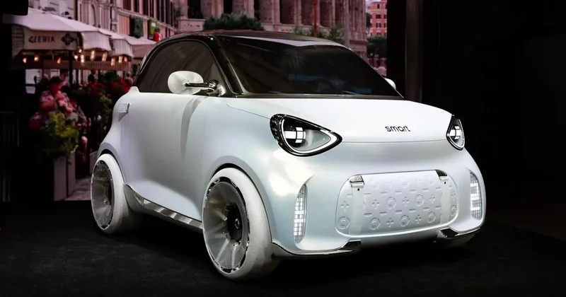 Smart özünün ikonik iki nəfərlik şəhər elektrik avtomobilini geri qaytarır