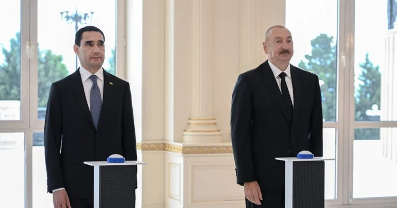 Azərbaycan və Türkmənistan prezidentlərinin iştirakı ilə “Dostlug” tankerinin onlayn formatda hədiyyə olunması mərasimi keçirilib