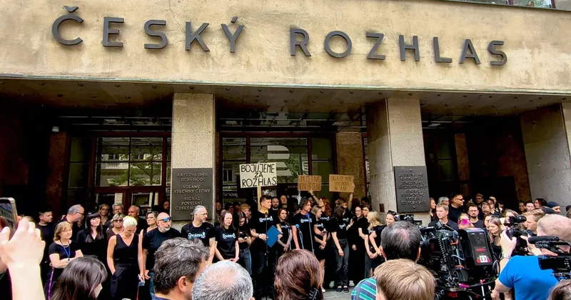 Чешские журналисты устроили забастовку