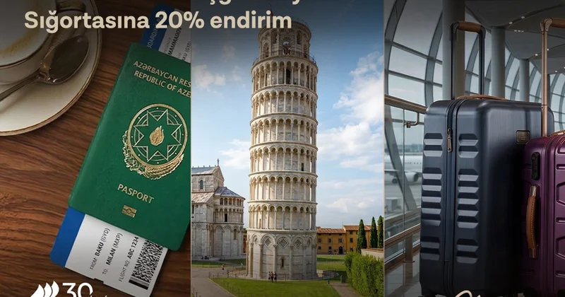 “Atəşgah” Sığortadan xüsusi fürsət Səyahət sığortasına 20% endirim