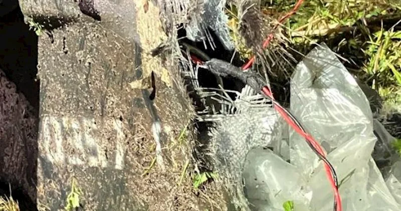 Estoniyada tarlada beş kiloqram partlayıcı maddə daşıyan dron tapılıb