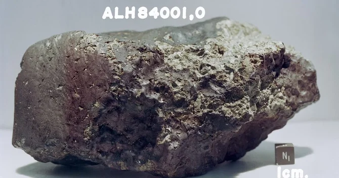 Mars mənşəli meteoritdə əvvəllər rast gəlinməyən mineral aşkar edilib