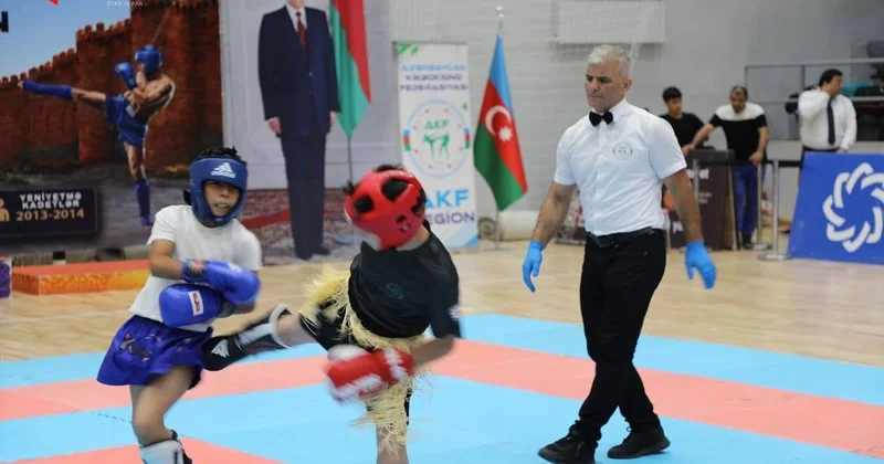 AMADA Gəncədə kikboksinq çempionatında “təmiz idman” təşviqatı keçirib FOTO