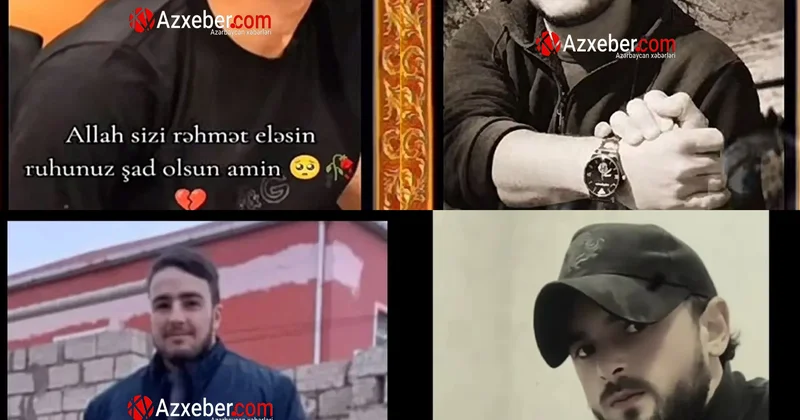 Mərdəkanda dənizdə batan 4 gəncin FOTOLARI