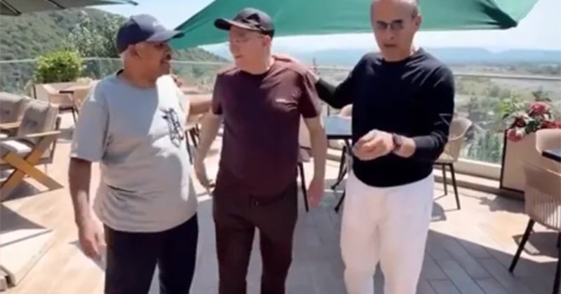 Kəmaləddin Heydərov ərəb milyarderlə Qəbələni gəzdi Video