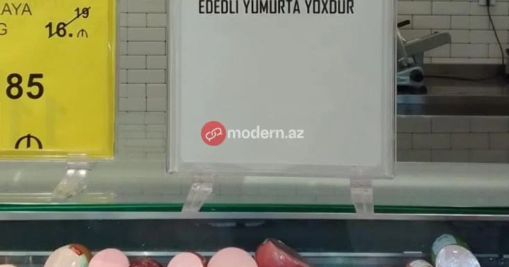 Ölkədə yumurta qıtlığı yarandı marketlər üsyan etdi