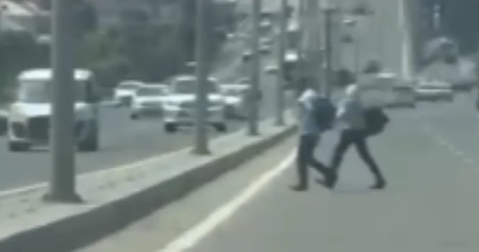 Yol polisi piyadaların təhlükəsizliyi üçün növbəti tədbir keçirib VİDEO