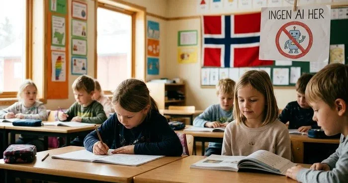 Norveç ibtidai sinif şagirdlərinə süni intellektin istifadəsini QADAĞAN EDİR