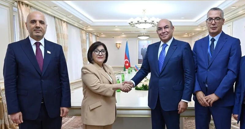 Sahibə Qafarova Mərakeş Krallığı Nümayəndələr Palatası sədrinin müavini ilə görüşüb