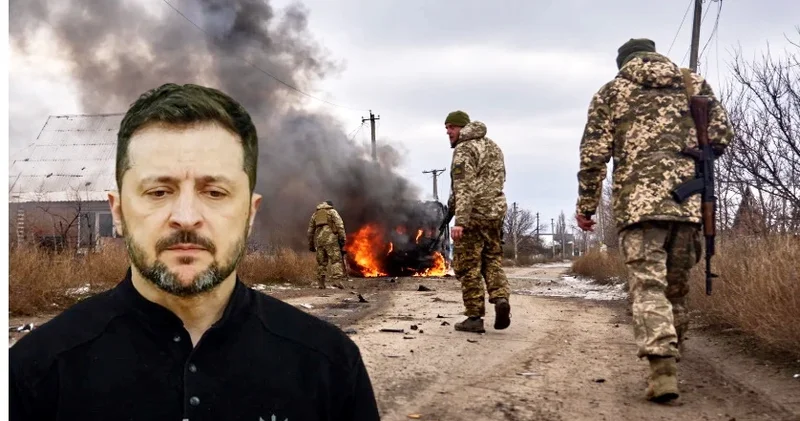 Zelenski hətta ayaq yoluna da Britaniya xüsusi təyinatlıları ilə gedir AÇQILAMA