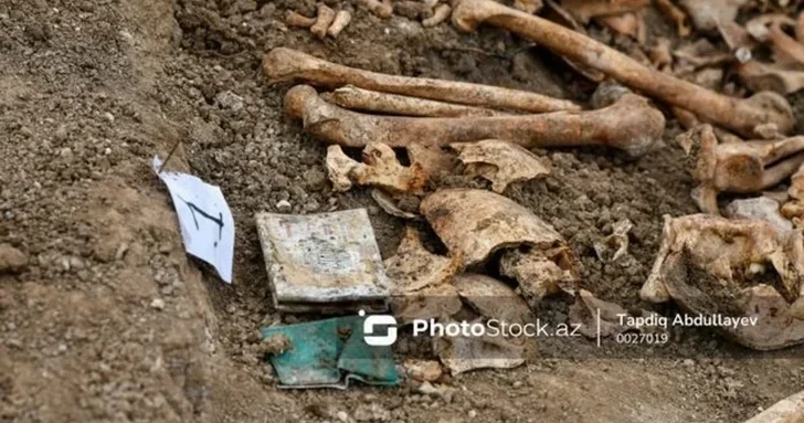 Во время земляных работ в Агдаме нашли человеческие останки