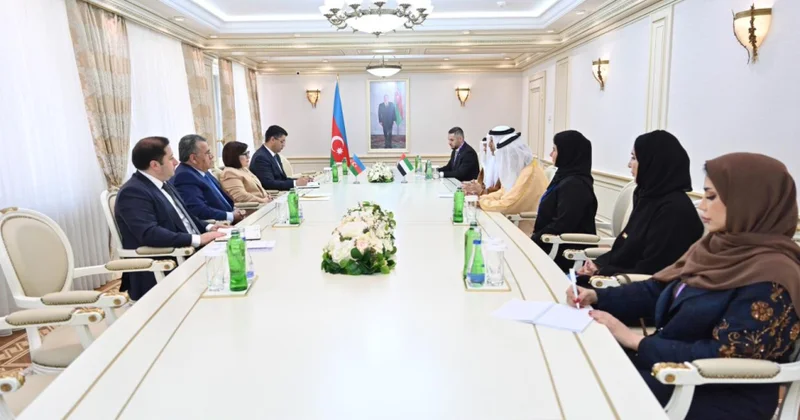 Milli Məclisdə BƏƏ nin Federal Milli Şurası sədrinin birinci müavini ilə görüş olub