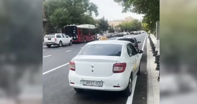 Yollarda “qaçdı tutdu” oyunu: Sərnişin yolun yarısını piyada getməli olur