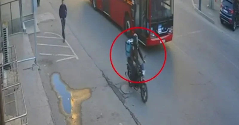 Bakıda moped oğurluğunun ANBAAN VİDEOSU