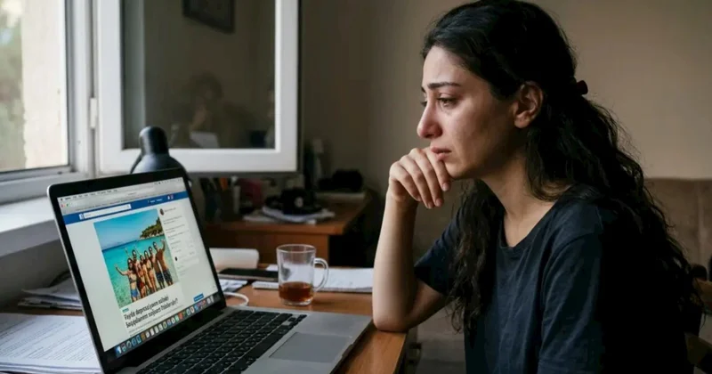 Yayda başqalarının istirahət fotolarına baxmaq gərginlik yaradır Psixoloq