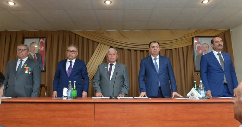 Lənkəranlı ağsaqqalların hesabat yığıncağı keçirilib FOTO