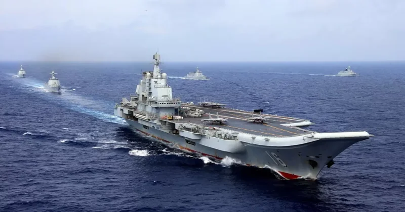 Авианосная ударная группа ВМС Китая завершила учения
