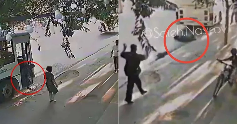 75 yaşlı qadının üstündən keçən avtobus, yarışan sürücülər: Onlar kimə güvənir?