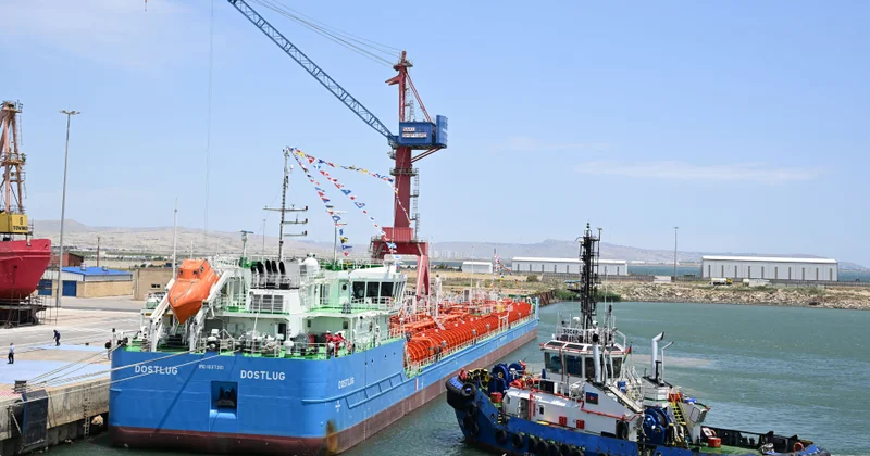 “Dostlug” tankeri beynəlxalq sularda: Azərbaycan gəmiqayırma sənayesinin yeni uğuru
