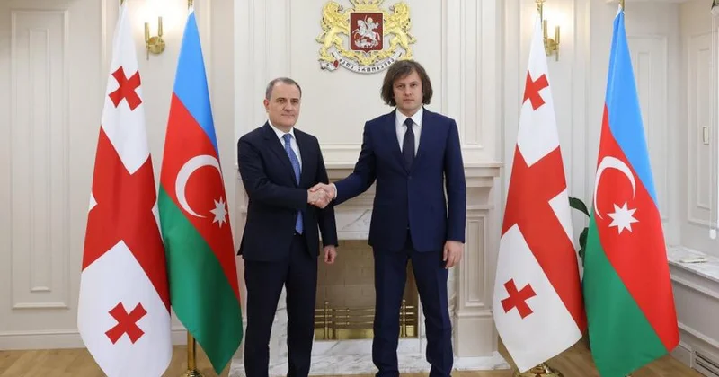 Kobaxidze Ceyhun Bayramovu qəbul edib