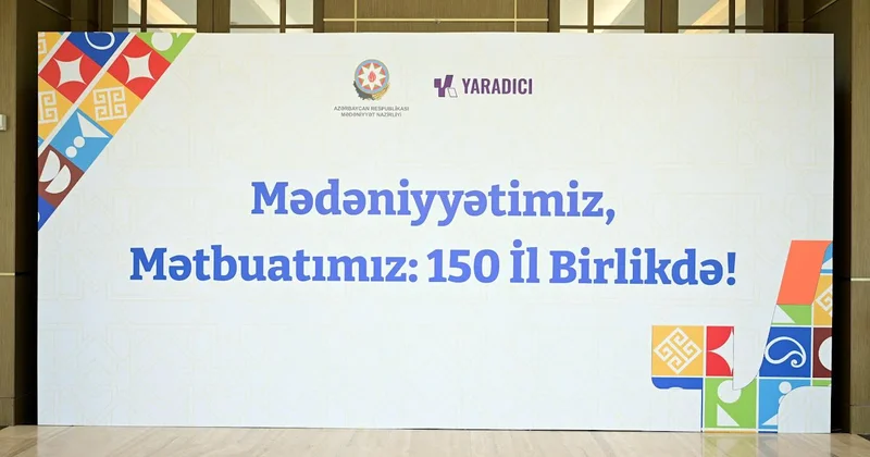 Media nümayəndələrinin iştirakı ilə Mədəniyyətimiz, mətbuatımız: 150 il birlikdə adlı tədbir keçirilib