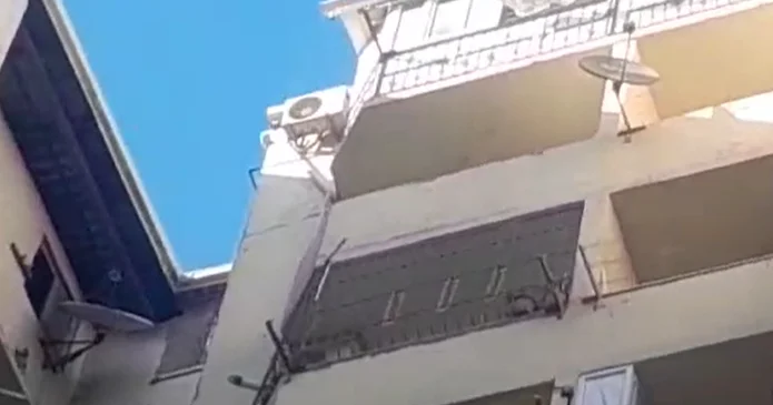 Xırdalanda tikilən binada faciə