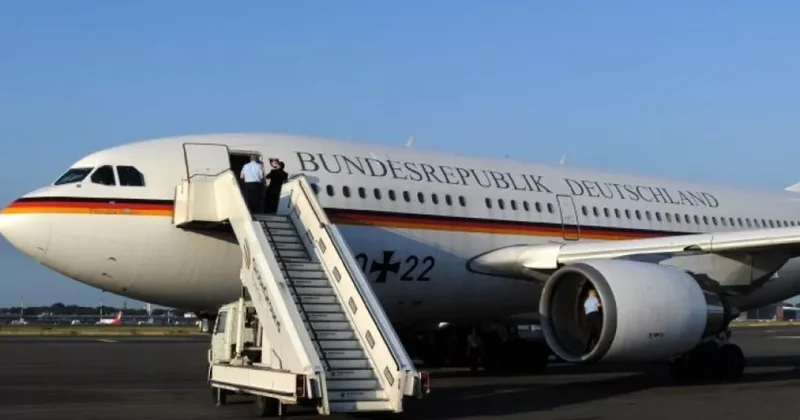 Правительственный Airbus A319 Германии экстренно сел в Лейпциге