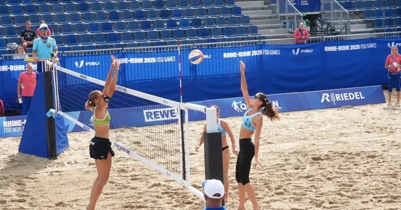 Universiada: çimərlik voleybolçularımız yenə uduzublar