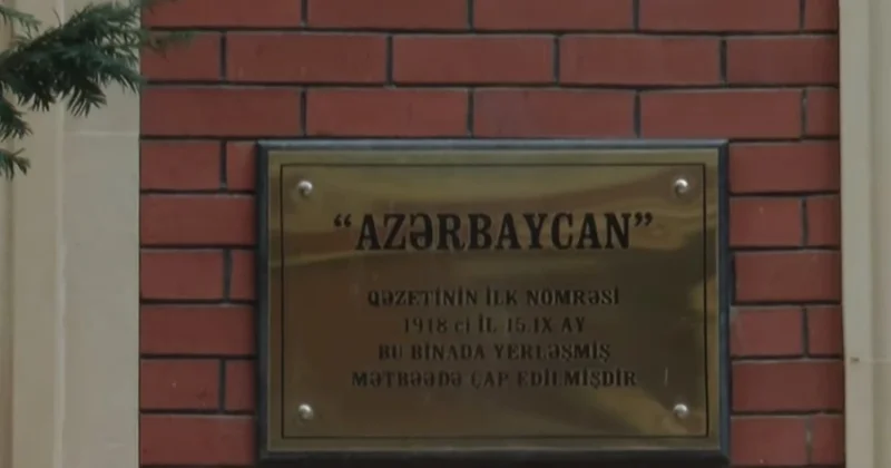 Cümhuriyyətin 107 yaşlı ilk rəsmi qəzeti haqqında tarixi faktlar