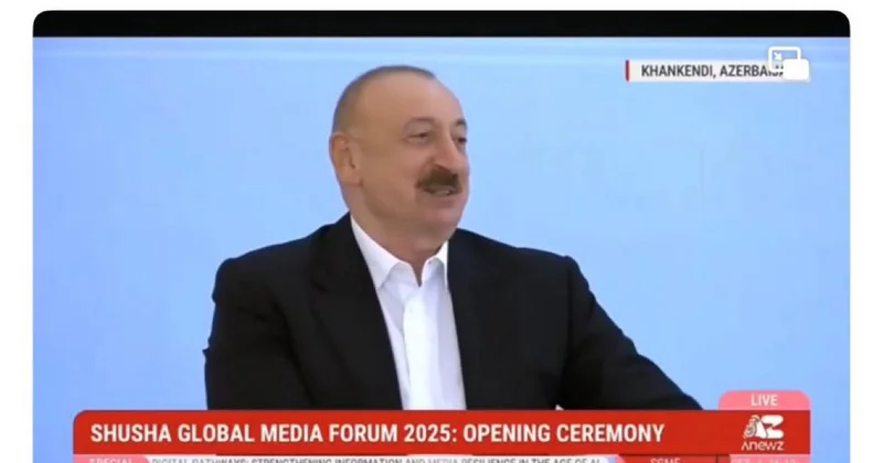 Tramp Prezident İlham Əliyevin çıxışını paylaşdı: