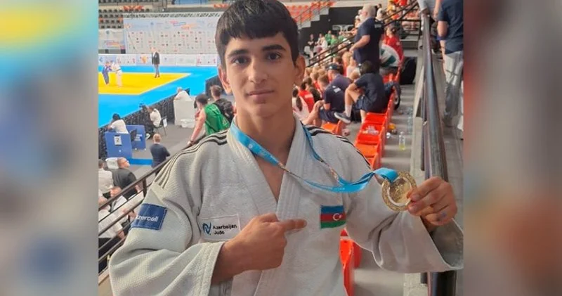 Qızıl medal qazanan Azərbaycan cüdoçusu: EYOF da əldə etdiyim mükafat mənim üçün çox dəyərlidir