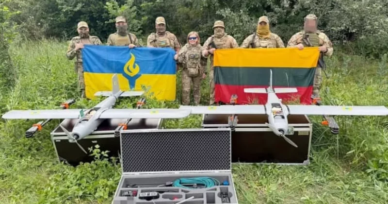 Литовская кампания Radarom! приобрела для Украины более двух тысяч дронов