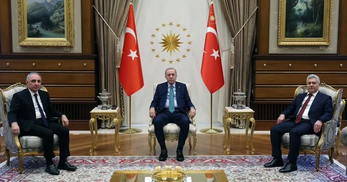Ərdoğan Azərbaycanın Baş prokuroru Kamran Əliyevi qəbul edib
