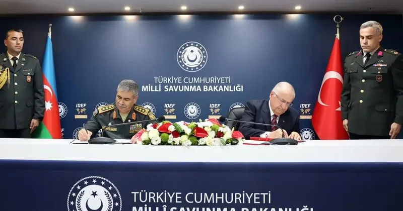 Azərbaycan və Türkiyə arasında “Qarşılıqlı hərbi təhlükəsizliyin gücləndirilməsinə dair Anlaşma Memorandumu imzalanıb FOTO, VİDEO
