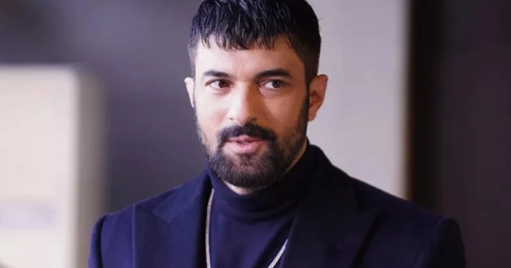 Engin onunla tərəf müqabili oldu Foto